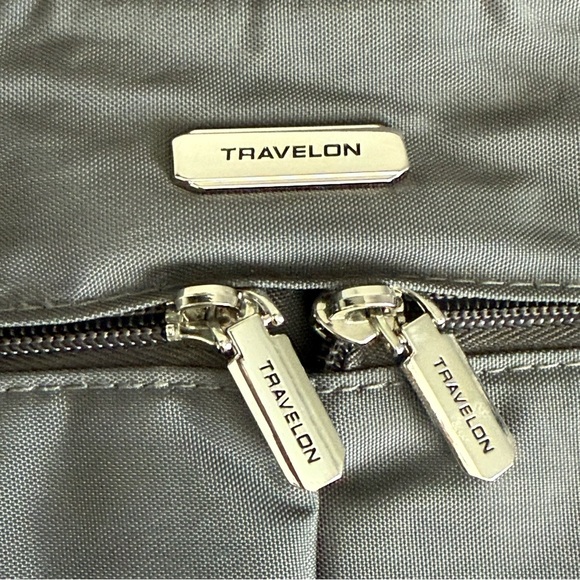 Travelon Women's Anti-Theft Essentials East/West Small Hobo Handbag - Picture 7 of 11